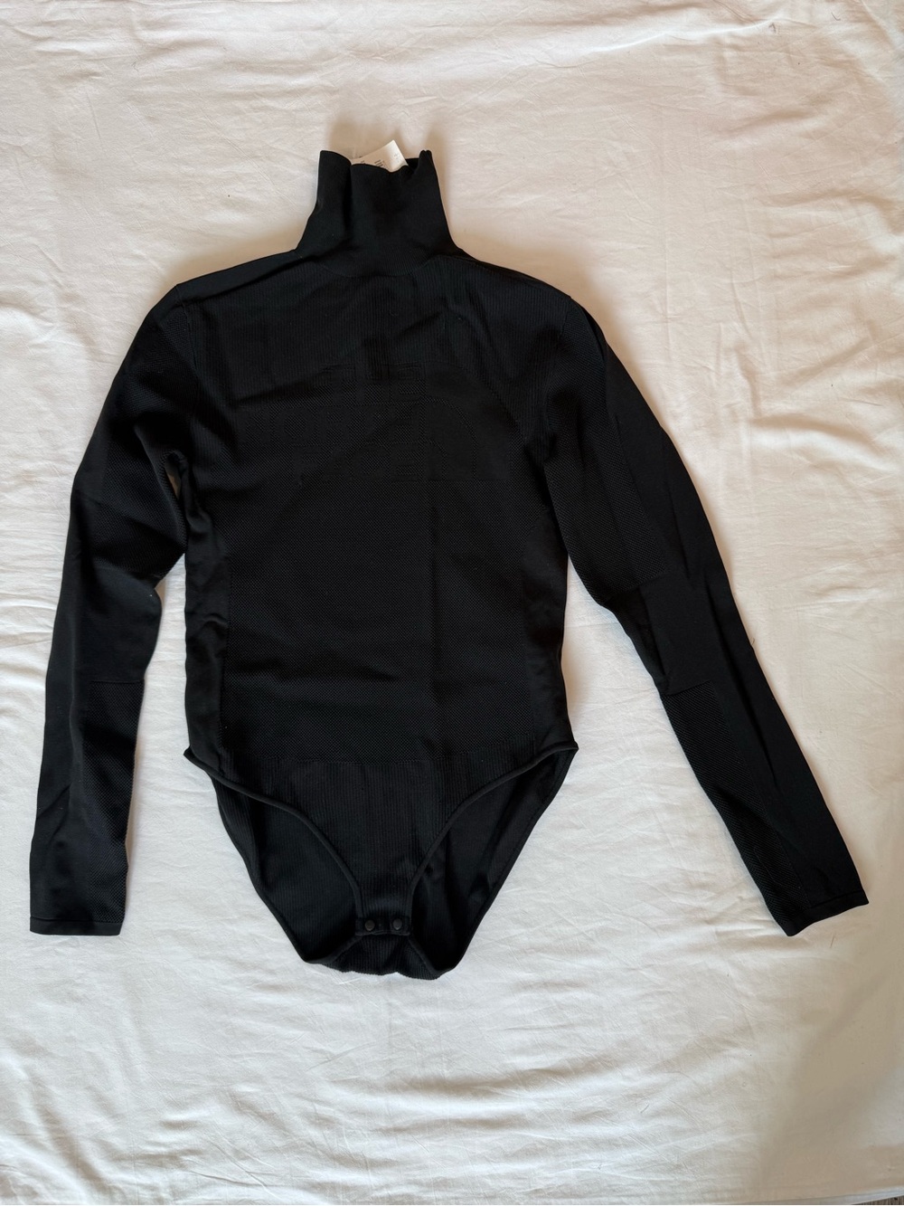 The North Face Black Long-Sleeve Turtleneck Bodysuit